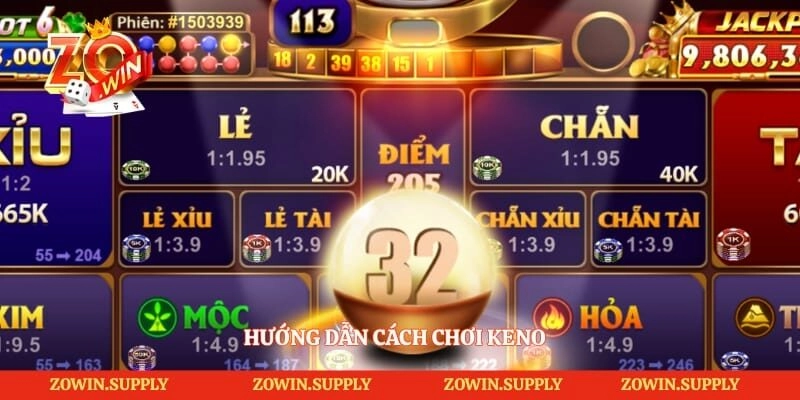 Hướng dẫn cách chơi Keno