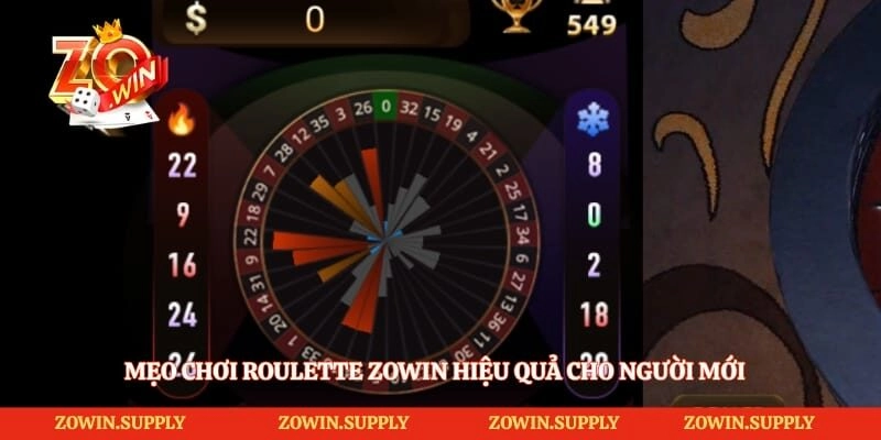 Mẹo Chơi Roulette Zowin Hiệu Quả Cho Người Mới