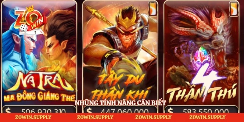 Những tính năng cần biết